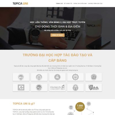 theme wordpress bán khóa học